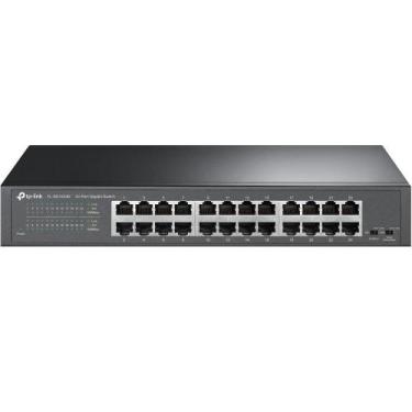 Imagem de Switch Gigabit 24 Portas 10/100/1000 Mesa Ou Montavel Em Rack Nao Gere