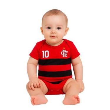 Imagem de Body de Bebê Mesversario Temático Time Futebol Só body, M