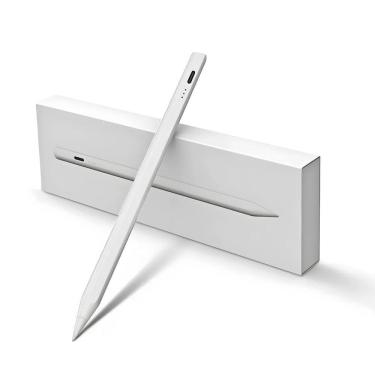 Imagem de Caneta Digital Universal Touchscreen Ponta Fina Tablet Stylus para Escrita e Desenho Preciso Branco