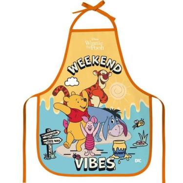 Imagem de Avental Escolar Infantil Estampado 39x49 Cm - Dac - Pooh