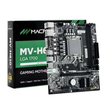 Imagem de Placa Mae Intel 1700 H610 M.2 2xDdr5 DP/HDMI/VGA MV-H610V2 Macrovip