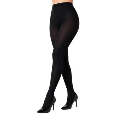 Imagem de Meia-Calca Feminina Fio 40 Opaca Selene 9650 Cor:PRETOTamanho:P, Preto