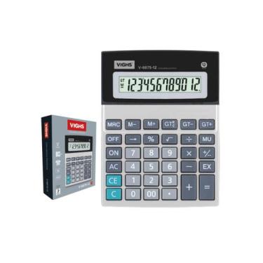 Imagem de Calculadora Mesa Vighs V-8875-12 12 Dígitos