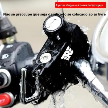 Imagem de Trava De Segurança Antifurto Para Capacete De Moto Royal Enfield Para 