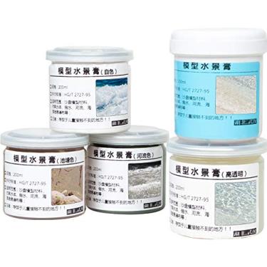 Imagem de FUNSHOWCASE Gel acrílico brilhante médio sortido efeito de água e textura 950 ml 914 g 940 ml