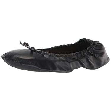 Imagem de Sapatilha feminina dobrável portátil para viagem Shoes 18 com estojo de transporte combinando, Sh18, preto, 11