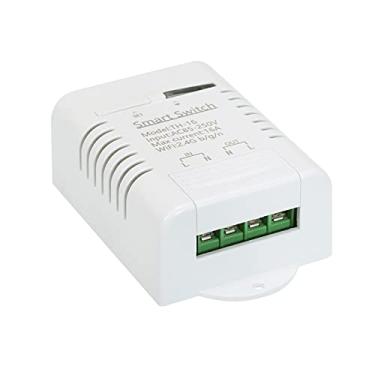 Imagem de Cigooxm e-WeLink TH-16 Interruptor Inteligente Wifi 16A / 3500 W Temperatura de Monitoramento Sem Fio Kit de Automação Residencial com Sensor de Temperatura À Prova D 'Água DS18B20 Compatível Com