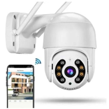 Imagem de Câmera Ip Wifi Gira 320 Ptz Dome Vigilância 24Hrs