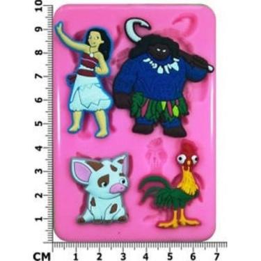 Imagem de Molde De Silicone Moana, Resina, Confeitaria, Biscuit Molds Planet