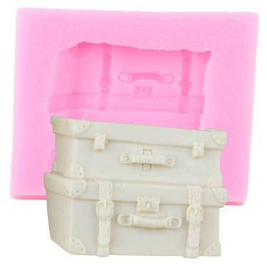 Imagem de Molde De Silicone Mala, Viagem