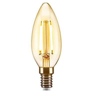 Imagem de LAMP FIL LED VELA 2W 220V 2200K AMBAR