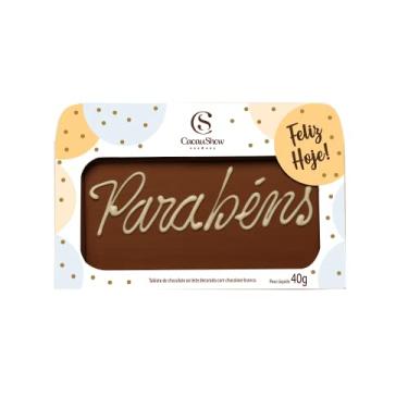 Imagem de Chocoarte Parabéns 40G Cacau Show