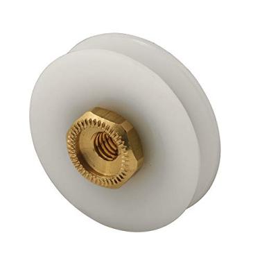 Imagem de Prime-Line Rolo de porta de tela B 824, diâmetro de 2,5 cm, construção de nylon, ranhura central (pacote com 2)