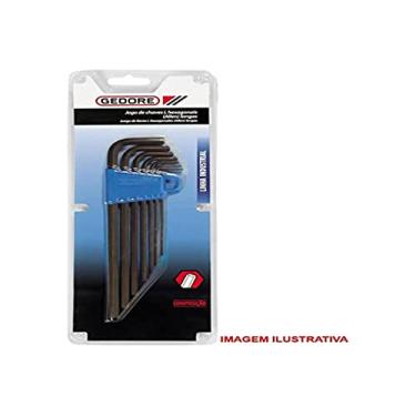 Imagem de GEDORE Jogo De Chave L Hexagonal (Allen) Longas 10 Peças 1/8