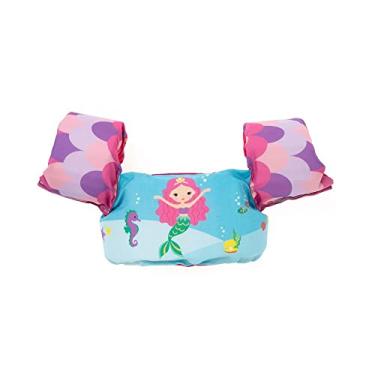 Imagem de Camiseta UV Protetora + Boia Homologada + Mochila cor:sereia; tamanho:4