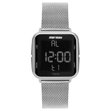 Imagem de Relógio Digital Mormaii, MO6600AK/7K, Prata, Masculino