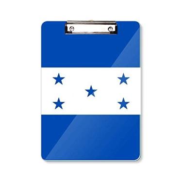 Imagem de Prancheta de pasta com bandeira nacional de Honduras, América do Norte, pasta, bloco de notas A4
