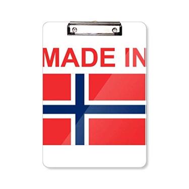 Imagem de Placa de apoio feita na Noruega Country Love para prancheta pasta de escrita A4