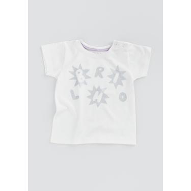 Imagem de Infantil - Camiseta Unissex Com Estampa Hering + Fábula - Off White  unissex
