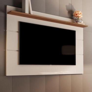 Imagem de Painel para TV Dubhe 1.6 Off White Freijó