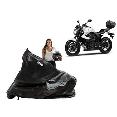 Imagem de Capa Protetora Compatível com Moto Yamaha XJ6 XJ7 com Baú/Bauleto