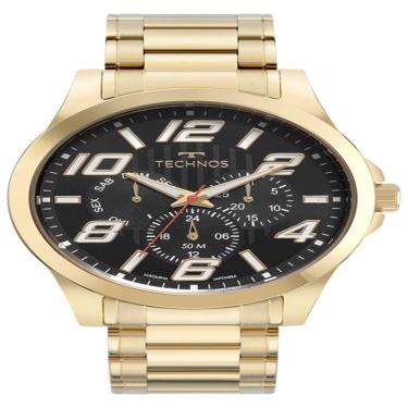 Imagem de Relógio Technos Masculino Sport Racer Dourado - 6P29ALD/1P