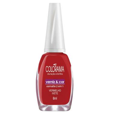 Imagem de Esmalte Colorama Vermelho Ivete Cremoso 8ml