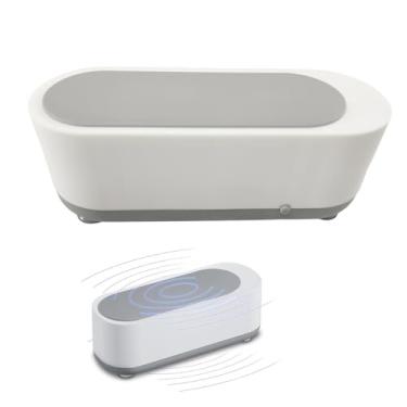 Imagem de Limpador Ultrassonico Oculos Anel Acessorios Joia Pinceis de Maquiagem Portatil Multiuso Alta Frequencia