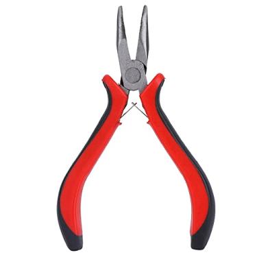 Imagem de Alicate de extensão de cabelo profissional, ferramenta de alicate de anel de micro contas, ferramenta de estilo de cabelo de salão de beleza para micro anéis, ferramenta de estilo