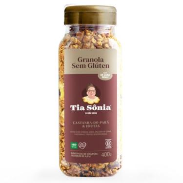 Imagem de GRANOLA TIA SONIA SEM GLUTEN POTE 420G