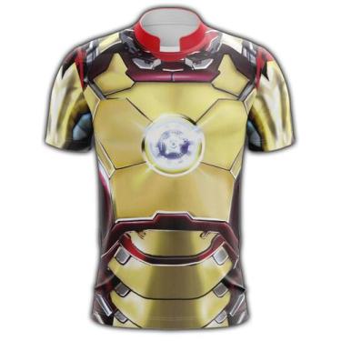 Imagem de Camiseta Personalizada Super - Heróis Homem De Ferro - 046 - Elbarto P