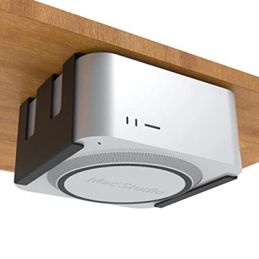 Imagem de bylitco Suporte sob a mesa para Mac Studio, compatível com M1/M2/M3/Novo M4 2025 (Max e Ultra)