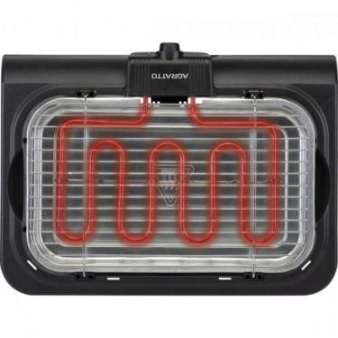 Imagem de Churrasqueira Elétrica Agratto CH2-02 Mr.Cheff Preta 220v [F002]