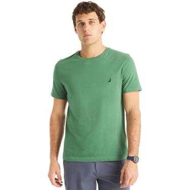 Imagem de Nautica Camiseta masculina J-Class, Verde fresco., GG