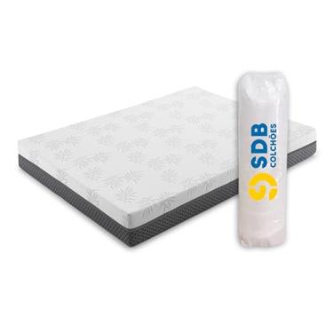 Imagem de Colchão Viúva De Molas Ensacadas 128x188x20cm D33 SDB Colchões (Cinza)