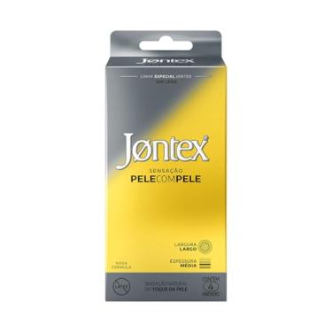Imagem de Preservativo Camisinha Jontex Pele com Pele - 4 Unidades