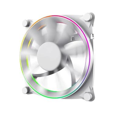 Imagem de Cooler Gabinete Gamemax GMX-12-DBB-W Big Bowl ARGB 120x120x25mm Branco