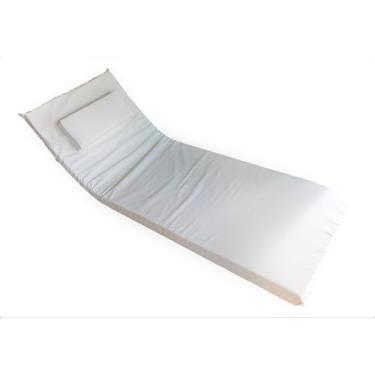 Imagem de Colchonete para Espreguiçadeira Viscoelástico Nasa Gel Indusion 7cm - Aumar (Duna Crú)