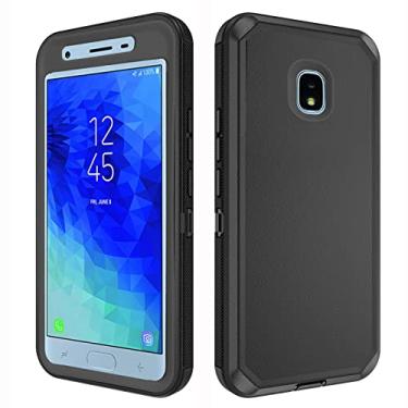 Imagem de Asuwish Capa de celular para Samsung Galaxy J7 Star J 7 Crown 7J Refine 2018 J7V V 2ª geração capa de celular híbrida robusta à prova de choque proteção resistente acessórios para celular Glaxay Aura