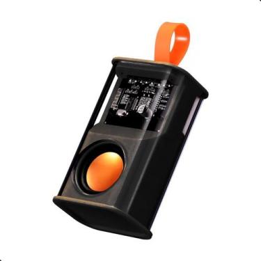 Imagem de Caixa De Som Portátil Potente 5w Com Led Rgb Bluetooth 5.3 Bivolt - X-
