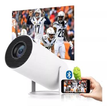 Imagem de Projetor Smart 4k Portátil Wifi 1080p Hd Hy300 Bluetooth Usb Cor Branc