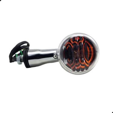 Imagem de Pisca Dianteiro GVS INTRUDER 125 Cromado Lente Cristal