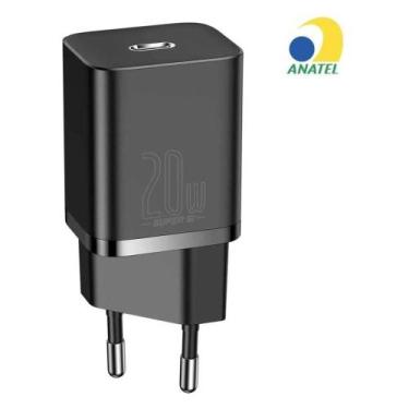 Imagem de Carregador de Parede Baseus Tipo C Super Si Quick Charger 20