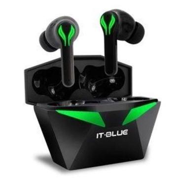 Imagem de Fone de Ouvido Sem Fio Bluetooth Gamer Com Led Gamer  - IT-BLUE