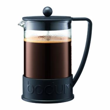 Imagem de Bodum Cafeteira francesa para café e chá de 1 litro, 8 xícaras, 1,5 l, preta