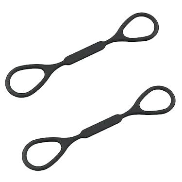 Imagem de Ruiwaer 2 peças de anel de trompete deslizante de instrumento para substituição de acessório de trompete Yamaha Bach Conn King, preto