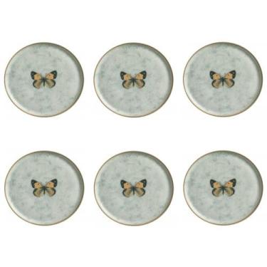 Imagem de Conjunto de Pratos Rasos 06 Peças Bio Animália Porto Brasil