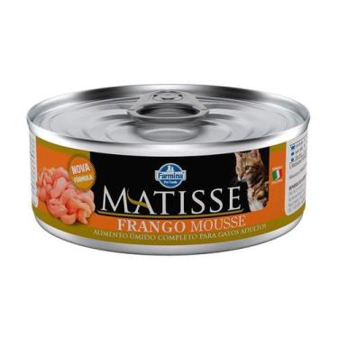 Imagem de Ração Úmida Lata Matisse para Gatos Mousse Frango 85g