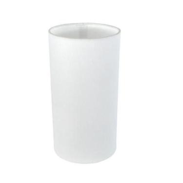 Imagem de Cúpula de abajur Tubo Cilíndrica tecido algodão Soquete Importado Ref 