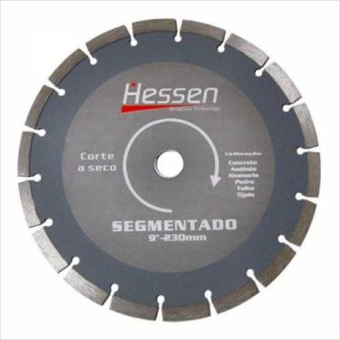 Imagem de Disco de Corte Diamantado Segmentado P/ Concreto 230 X 10 Mm Hessen